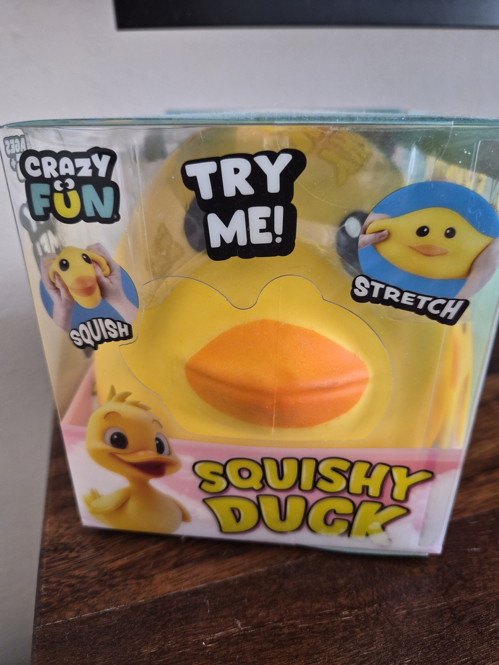 Squishy Duck Toy - Yellow